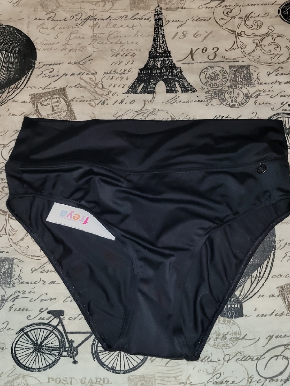 Freya Black & White Striped Underwire Bikini Set - Picture 3 of 7